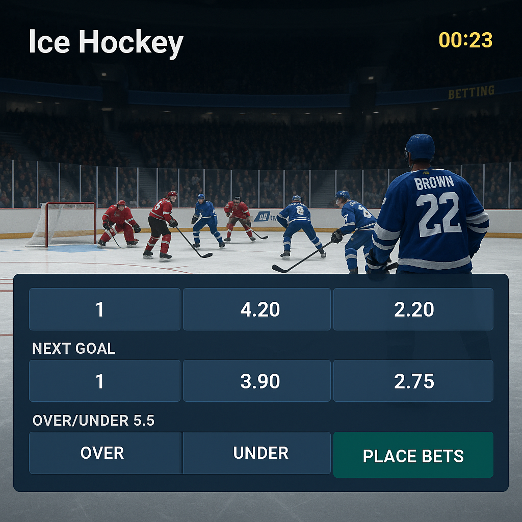 Zodiac Casino - Hockey Betting - Ice Hockey Wagering